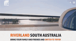 Desktop Screenshot of destinationriverland.org.au