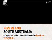 Tablet Screenshot of destinationriverland.org.au
